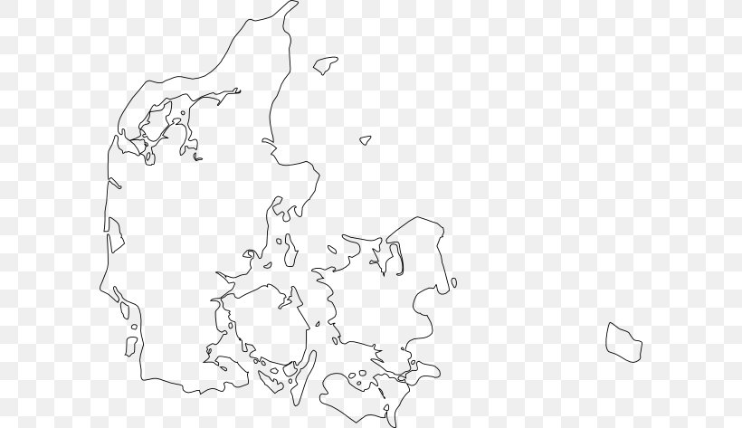 Map Flag Of Denmark Clip Art, PNG, 600x473px, Map, Area, Art, Artwork, Black Download Free