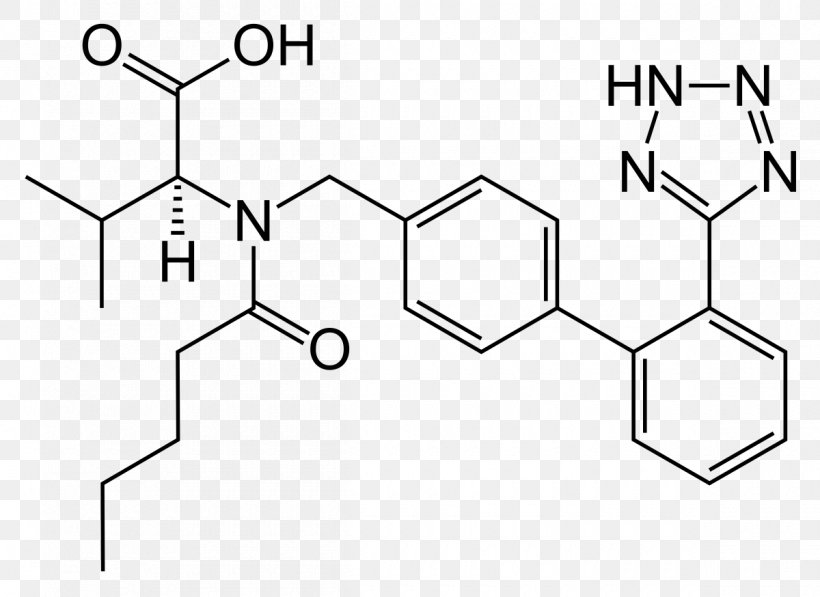 Valsartan/hydrochlorothiazide Chemical Formula Hypertension Angiotensin II Receptor Blocker, PNG, 1200x874px, Valsartan, Amlodipinevalsartan, Angiotensin Ii Receptor Blocker, Area, Black And White Download Free