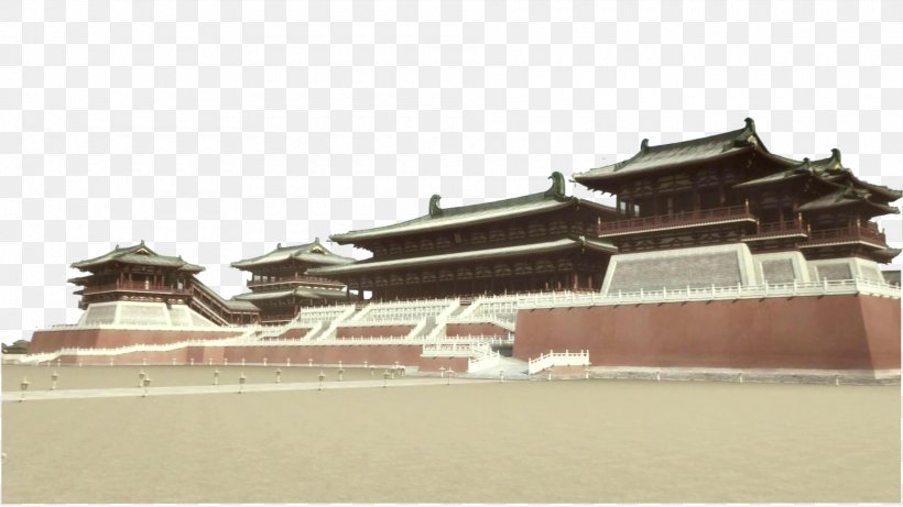 Daming Palace Forbidden City Changan Taijipalasset Tang Dynasty, PNG, 1920x1080px, Daming Palace, Architecture, Castle, Changan, China Download Free