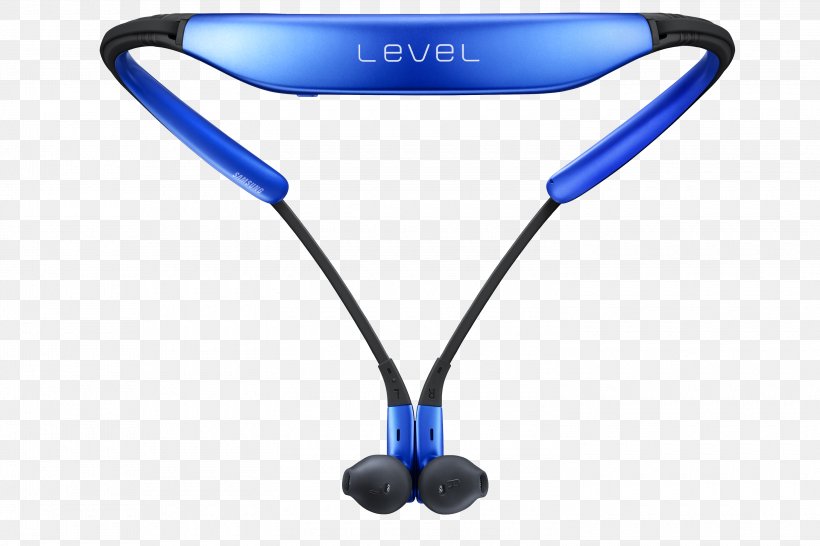 Samsung Level U PRO Headphones Microphone, PNG, 3000x2000px, Samsung Level U, Audio, Blue, Bluetooth, Electric Blue Download Free