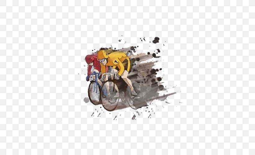 Tour De France Road Bicycle Racing Cycling Sport Illustration, PNG, 600x500px, Tour De France, Advertising, Art, Athlete, Bicycle Download Free