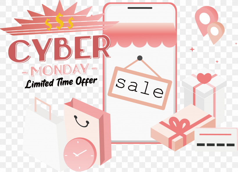 Cyber Monday, PNG, 3508x2544px, Cyber Monday, Discount, Limited Time Offer, Special Offer Download Free