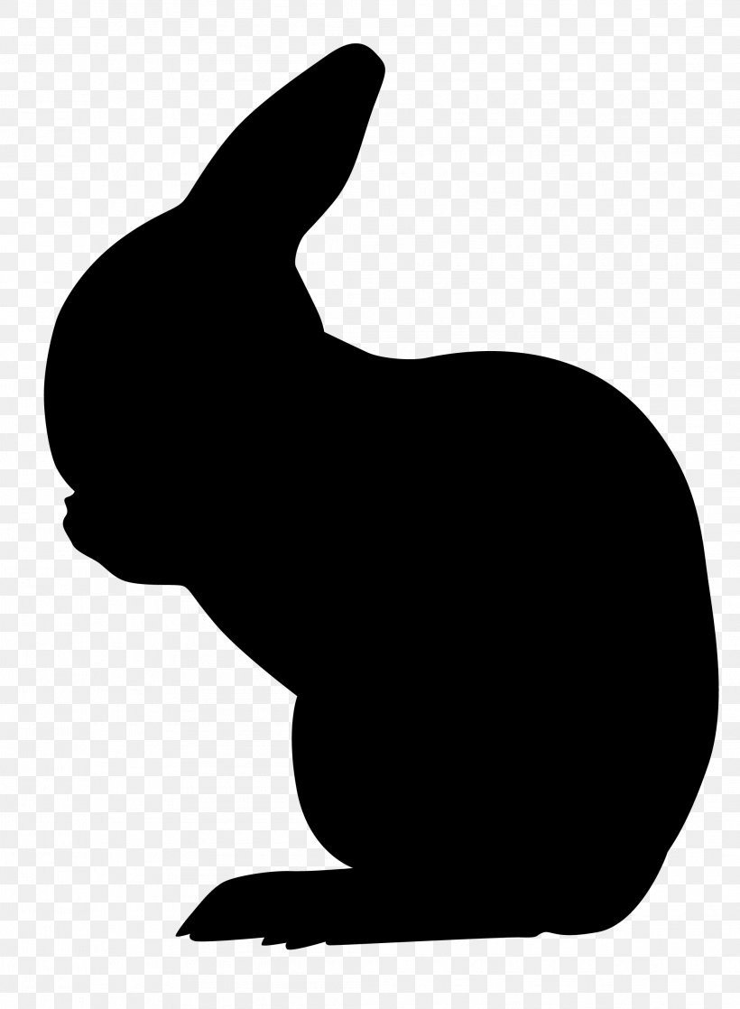 Silhouette Rabbit Drawing Easter Bunny Stencil, PNG, 2088x2848px, Silhouette, Animal, Applique, Black, Black And White Download Free
