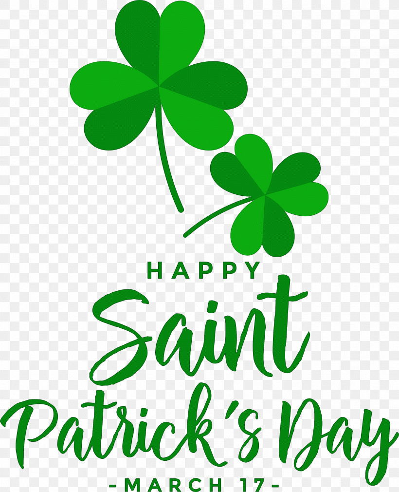 St Patricks Day Saint Patrick Happy Patricks Day, PNG, 2435x3000px, St Patricks Day, Biology, Flower, Green, Leaf Download Free