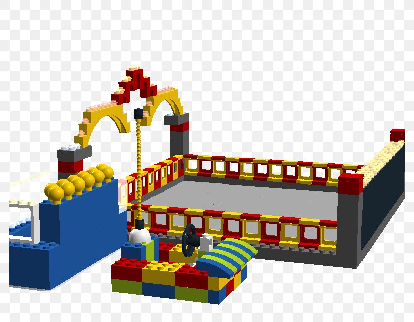 lego amusement park bumper cars