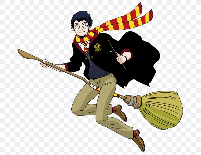 Harry Potter And The Philosopher's Stone Harry Potter (Literary Series) Fictional Universe Of Harry Potter Quidditch, PNG, 700x632px, Harry Potter Literary Series, Art, Broom, Cartoon, Fictional Character Download Free
