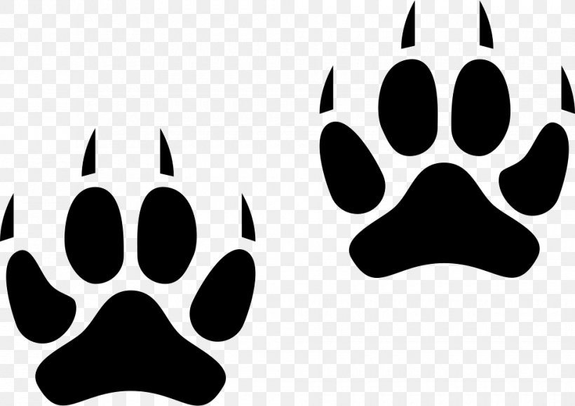 Paw Bengal Cat Animal Track Labrador Retriever Clip Art, PNG, 980x694px, Paw, Animal, Animal Track, Bengal Cat, Black Download Free