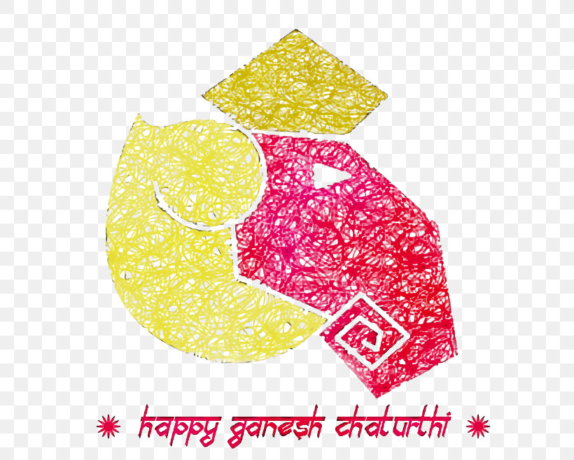Font Yellow Pattern Meter Fruit, PNG, 782x658px, Ganesh Chaturthi, Fruit, Meter, Paint, Vinayaka Chaturthi Download Free