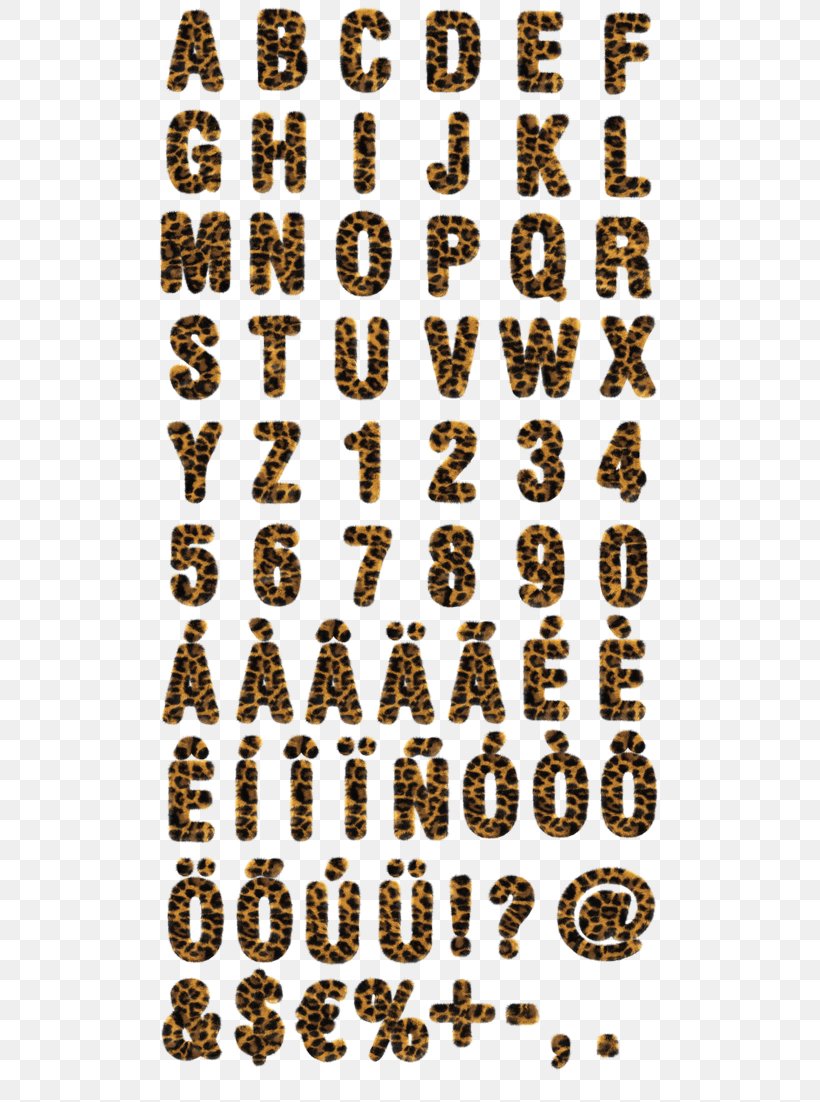 Leopard Wingdings Typography DaFont Font, PNG, 525x1102px, Leopard, Alphabet, Animal Print, Broadway, Comic Sans Download Free