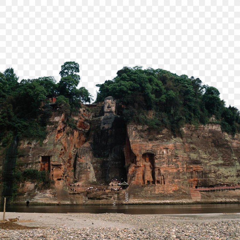 Mount Emei Leshan Giant Buddha Chengdu Grand Buddha At Ling Shan Dafoxiang, PNG, 1000x1000px, Mount Emei, Archaeological Site, Chengdu, China, Emeishan City Download Free