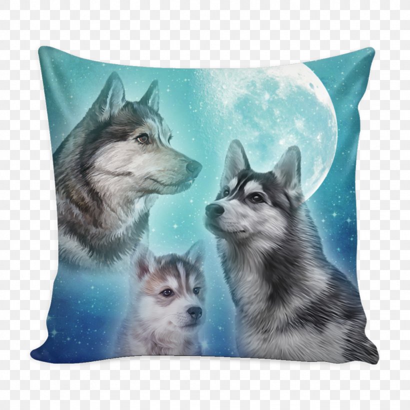 Siberian Husky Alaskan Malamute Alaskan Husky Throw Pillows Dog Breed, PNG, 1024x1024px, Siberian Husky, Alaskan Husky, Alaskan Malamute, Breed, Cushion Download Free