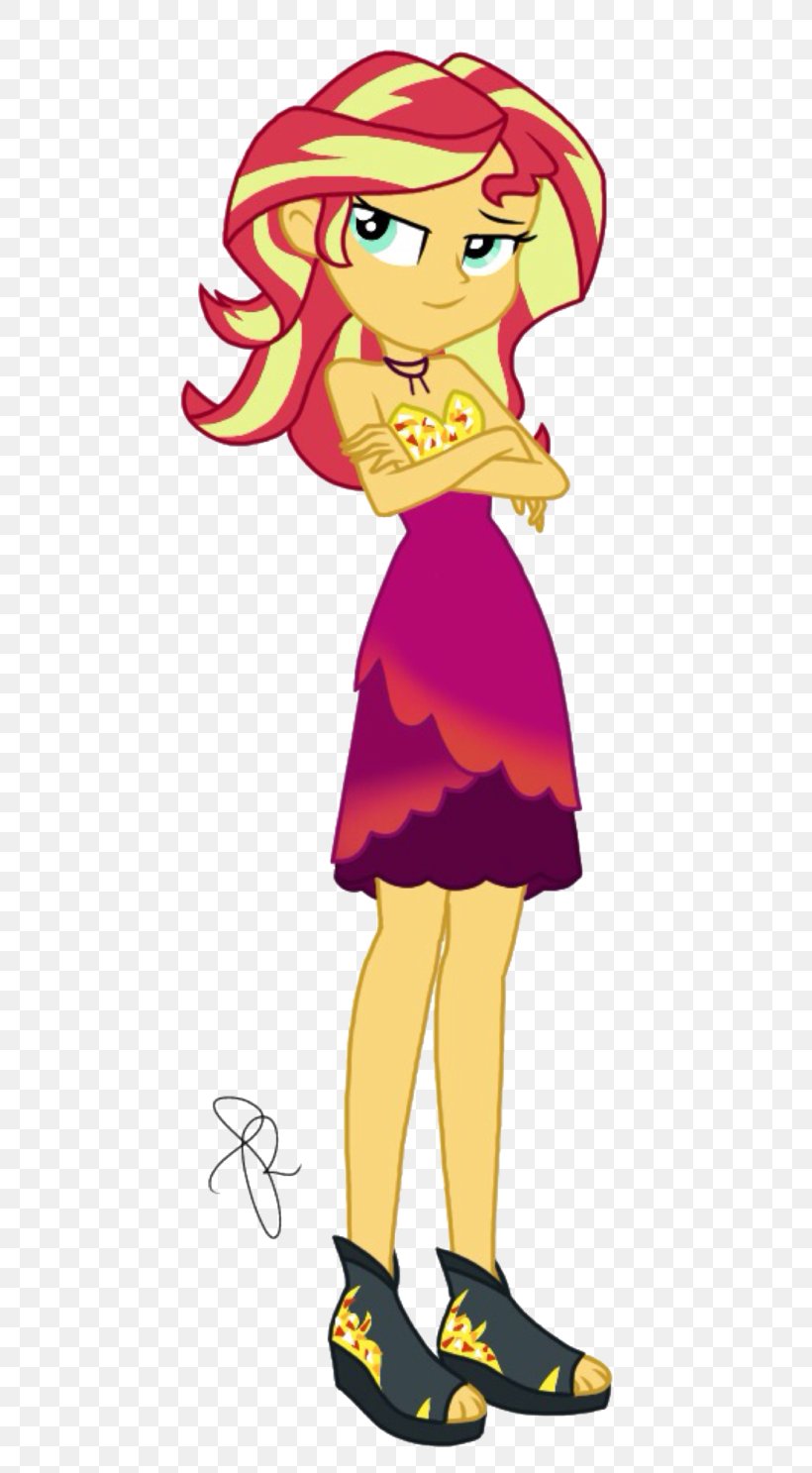 Sunset Shimmer My Little Pony: Equestria Girls Applejack Twilight Sparkle Resort, PNG, 536x1487px, Watercolor, Cartoon, Flower, Frame, Heart Download Free