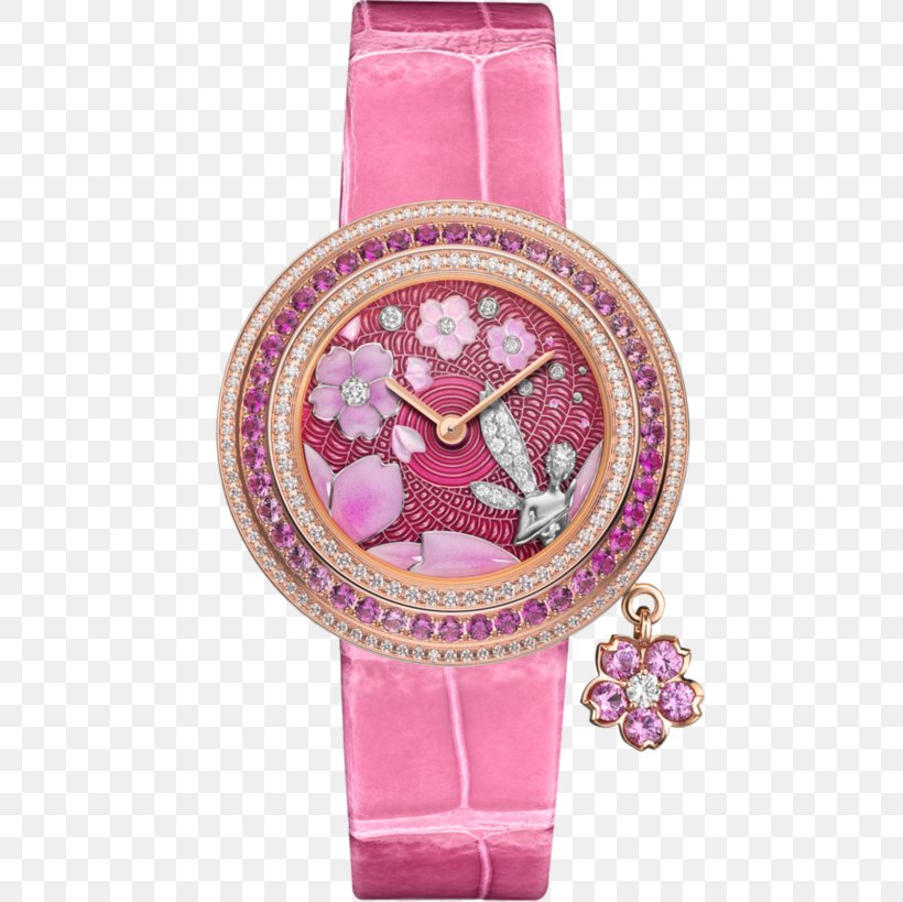 Watch Clock Salon International De La Haute Horlogerie Horology Van Cleef & Arpels, PNG, 616x819px, 2017, Watch, Cartier, Clock, Fashion Download Free