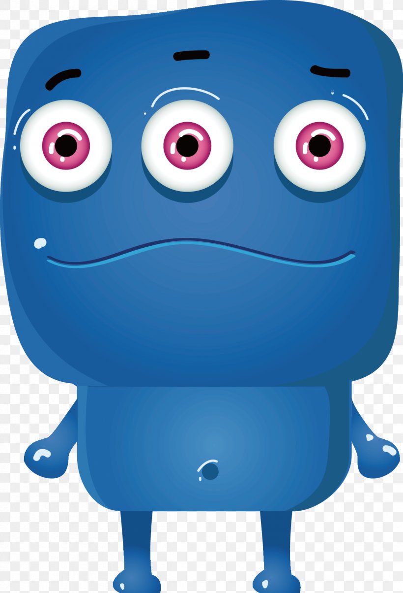 Cartoon Monster Download Clip Art, PNG, 1206x1772px, Cartoon, Animation, Blue, Drawing, Electric Blue Download Free
