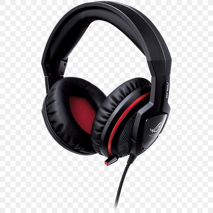 Headset Headphones Video Games Microphone Republic Of Gamers, PNG, 1000x1000px, 71 Surround Sound, Headset, Asus, Asus Cerberus Arctic Headset, Audio Download Free