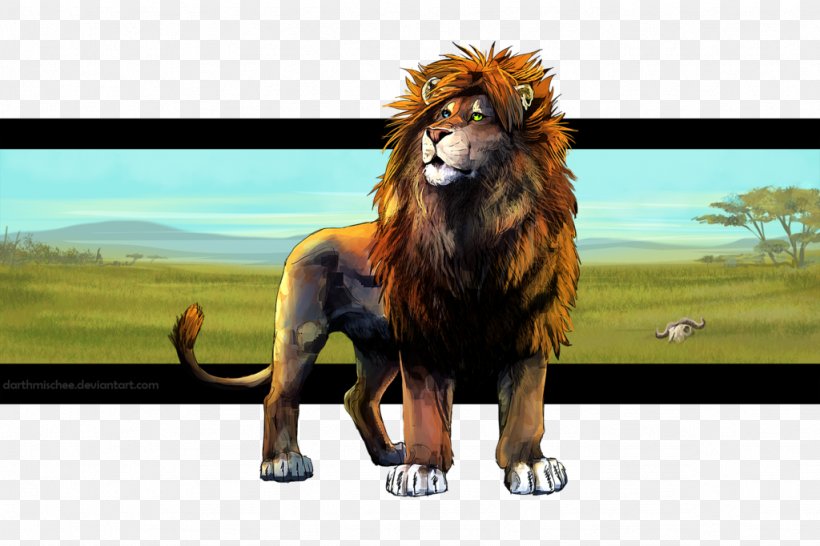 Lion DeviantArt Digital Art, PNG, 1024x682px, Lion, Animal, Art, Big Cat, Big Cats Download Free