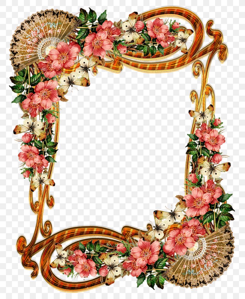 Picture Frames Floral Design Clip Art, PNG, 772x1000px, Picture Frames, Cut Flowers, Decoupage, Film Frame, Floral Design Download Free