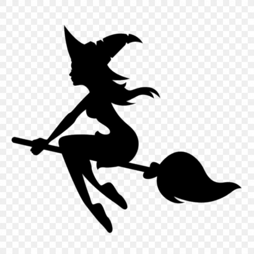Witchcraft Silhouette Clip Art, PNG, 1024x1024px, Witchcraft, Art, Artwork, Black, Black And White Download Free