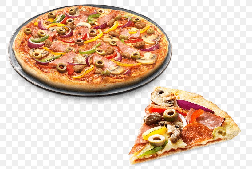 California-style Pizza Sicilian Pizza Fast Food KFC, PNG, 800x550px, Californiastyle Pizza, American Food, California Style Pizza, Cuisine, Dish Download Free