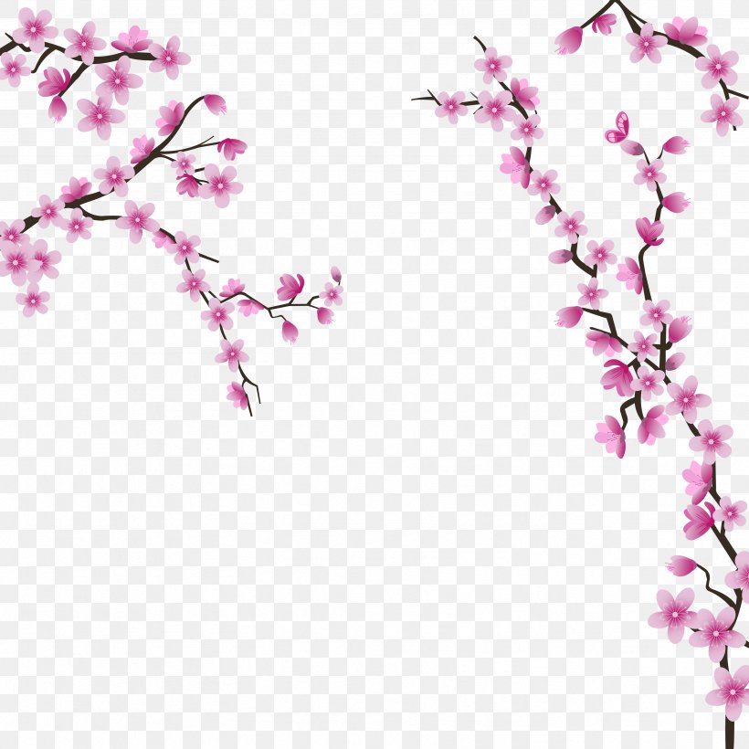 Cherry Blossom Wedding Invitation Flower, PNG, 3333x3333px, Cherry Blossom, Blossom, Branch, Cerasus, Cherry Download Free
