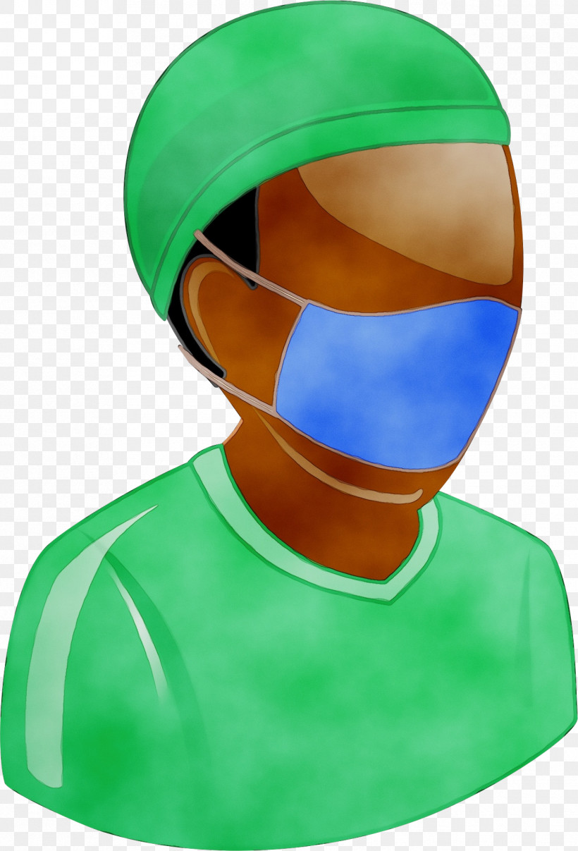 Green Personal Protective Equipment Helmet Hood Headgear, PNG, 1294x1905px, Watercolor, Cap, Costume, Costume Accessory, Costume Hat Download Free