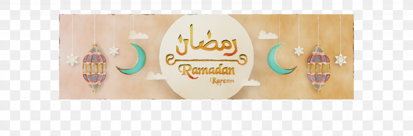 Meter, PNG, 3000x992px, Ramadan Kareem, Meter, Paint, Watercolor, Wet Ink Download Free