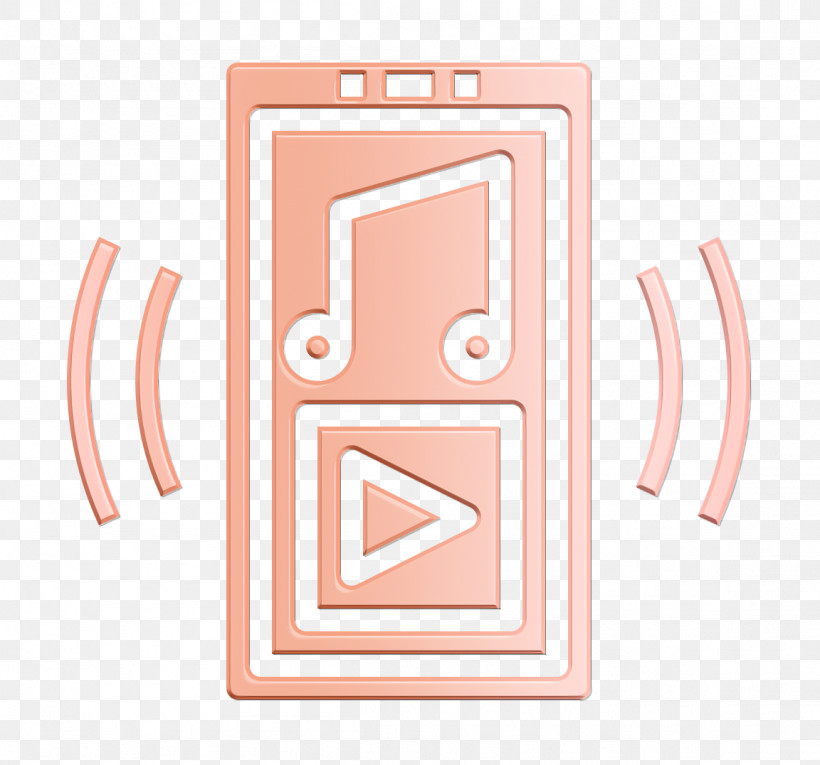 Mobile Interface Icon Ui Icon Music Player Icon, PNG, 1152x1076px, Mobile Interface Icon, Line, Music Player Icon, Pink, Rectangle Download Free