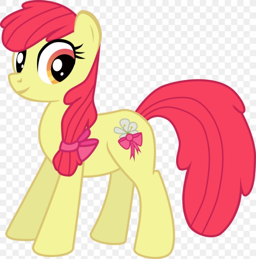 My Little Pony Apple Bloom Horse, PNG, 900x911px, Watercolor, Cartoon, Flower, Frame, Heart Download Free