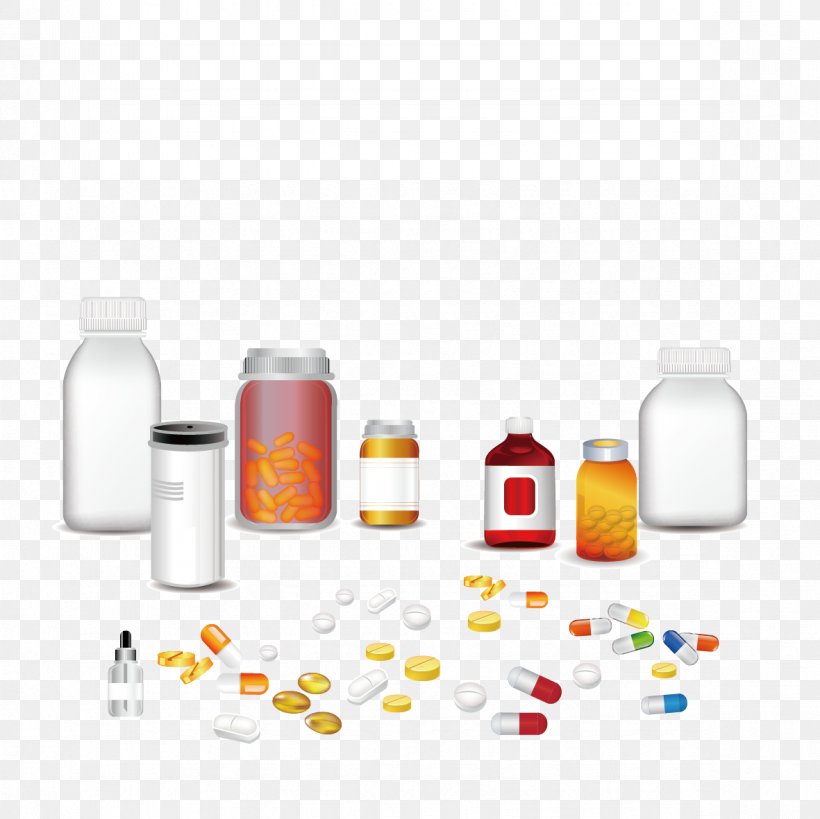 Pharmaceutical Drug, PNG, 1181x1181px, Pharmaceutical Drug, Bottle, Drinkware, Drug, Flat Design Download Free