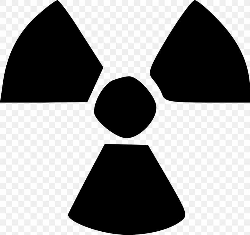 Vector Graphics Radioactive Decay Ionizing Radiation Symbol, PNG, 980x922px, Radioactive Decay, Black, Black And White, Fictional Character, Ionizing Radiation Download Free