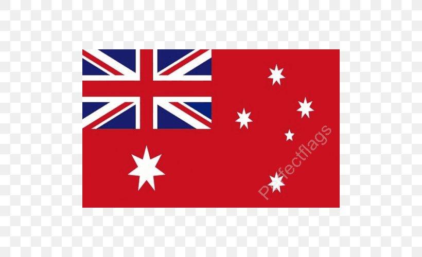 Flag Of Australia Royal Australian Air Force Ensign Australian Red Ensign, PNG, 500x500px, Australia, Area, Australian Red Ensign, Blue Ensign, Bunting Download Free