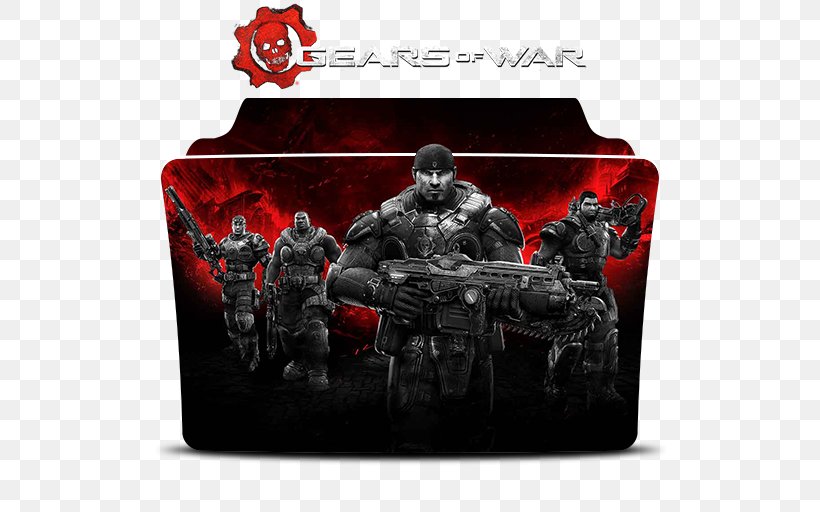 Gears Of War: Ultimate Edition Gears Of War 2 Xbox 360 Gears Of War 4, PNG, 512x512px, Gears Of War, Borderlands The Handsome Collection, Brand, Call Of Duty, Cooperative Gameplay Download Free