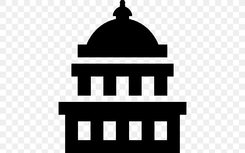 United States Capitol Dome United States Congress Clip Art, PNG, 512x512px, United States Capitol, Black, Black And White, Brand, Government Download Free