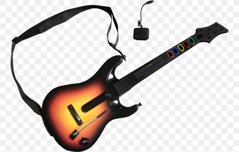 Bass Guitar Guitar Hero World Tour Electric Guitar Guitar Controller Guitar Hero III: Legends Of Rock, PNG, 750x522px, Watercolor, Cartoon, Flower, Frame, Heart Download Free