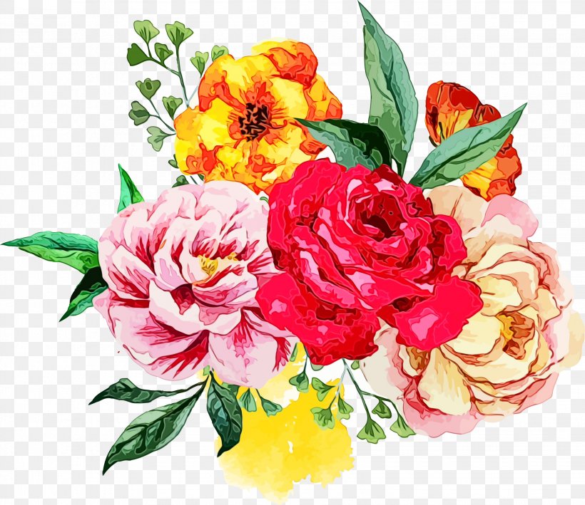 Bouquet Of Flowers Drawing, PNG, 2244x1942px, Watercolor, Artificial Flower, Bouquet, Camellia, Chinese Peony Download Free