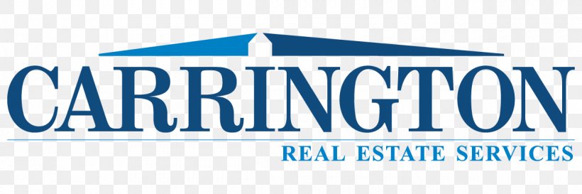 Carrington Real Estate Services (US), LLC Estate Agent Commercial Property, PNG, 1200x400px, Real Estate, Area, Blue, Brand, Business Download Free