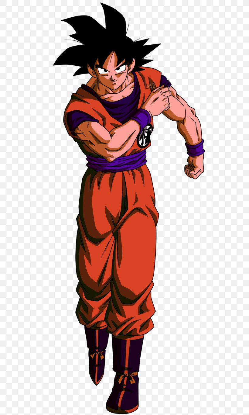 Goku Vegeta Gohan Goten Krillin, PNG, 585x1365px, Goku, Art, Bulma, Cartoon, Costume Download Free