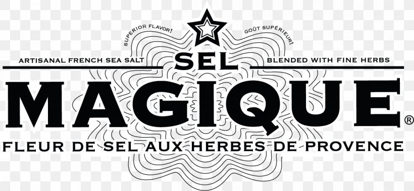 Logo Sel Magique Brands Salt And Pepper Blend Jar, Small, 2 Ounce Sel Magique Brands Spicy Blend Jar Design, PNG, 1200x556px, Logo, Black And White, Brand, History, Monochrome Download Free