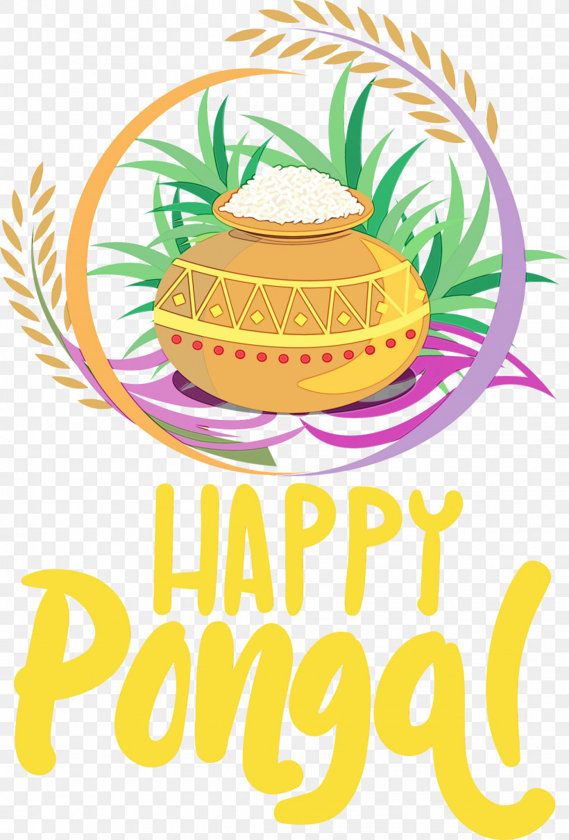 Makar Sankranti, PNG, 2032x3000px, Pongal, Cartoon, Drawing, Festival, Happy Pongal Download Free