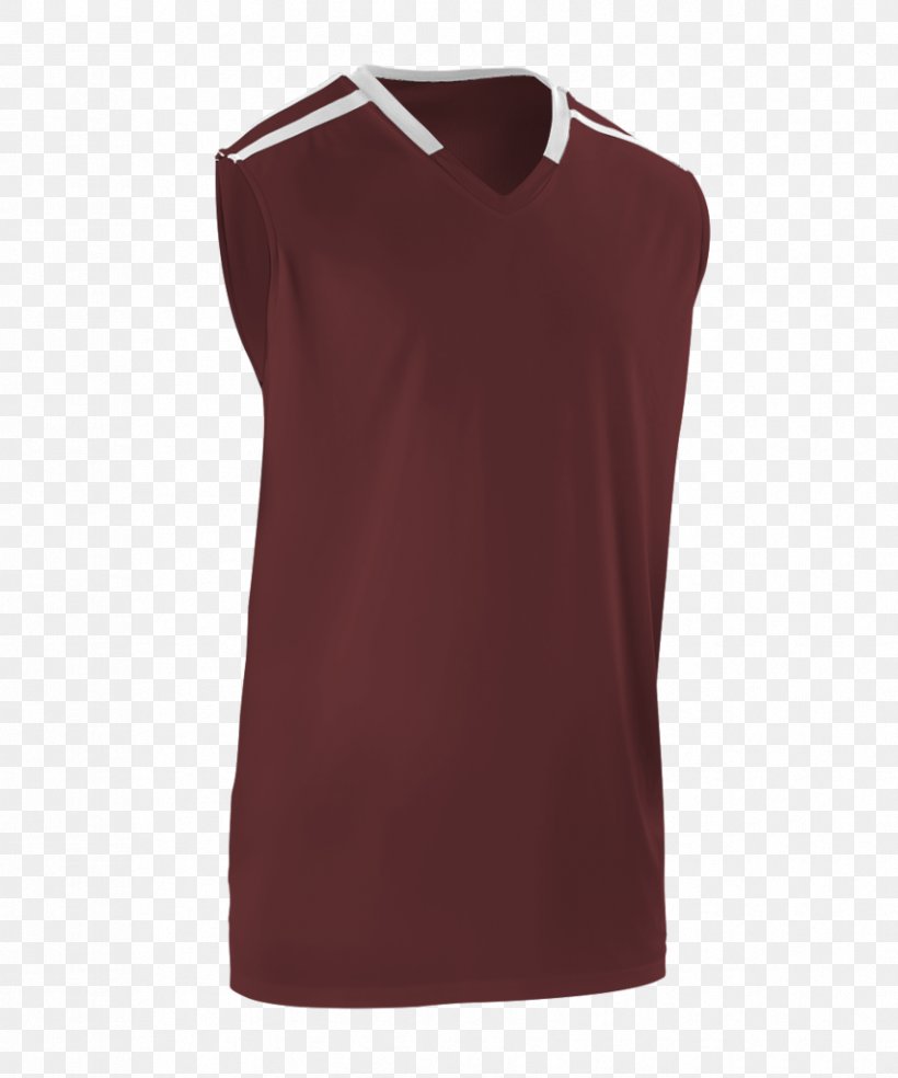 Sleeveless Shirt T-shirt Shoulder, PNG, 853x1024px, Sleeve, Active Shirt, Black, Clothing, Maroon Download Free