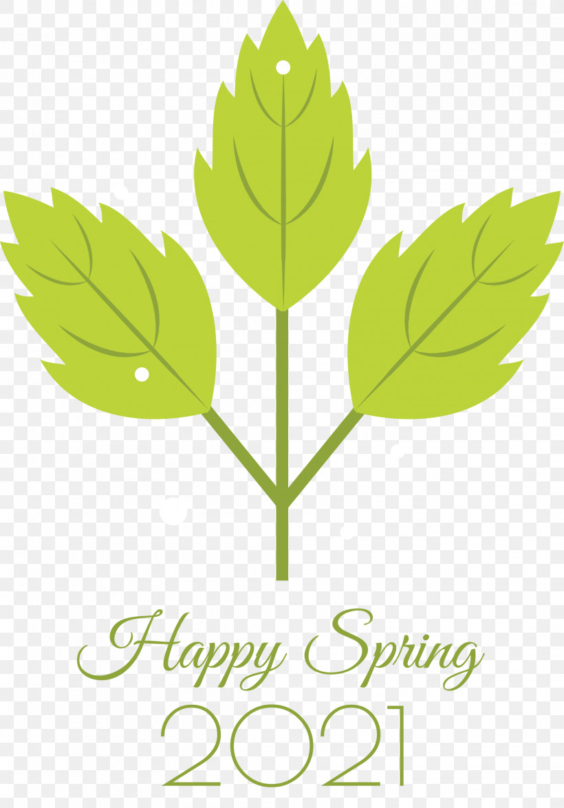 2021 Happy Spring, PNG, 2092x3000px, 2021 Happy Spring, Hemp, Leaf, Leaf Vegetable, Logo Download Free