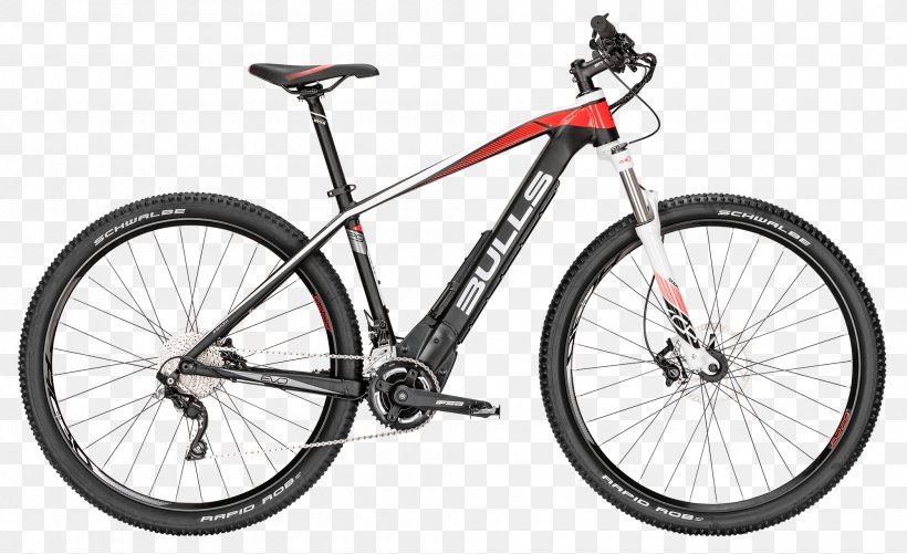 Electric Bicycle Mountain Bike 29er Bicycle Frames, PNG, 2000x1224px, Bicycle, Automotive Tire, Bicycle Accessory, Bicycle Drivetrain Part, Bicycle Fork Download Free