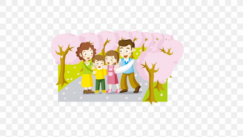 Family Cartoon Clip Art, PNG, 6533x3697px, Family, Animation, Cartoon, Comics, Drawing Download Free