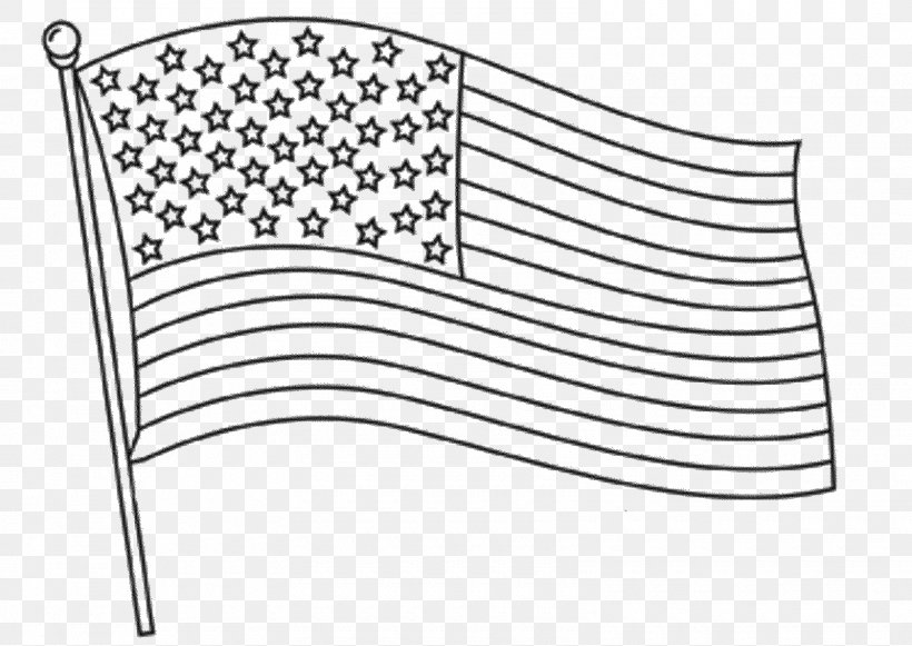 Flag Of The United States Coloring Book Independence Day, PNG, 1600x1135px, United States, Area, Betsy Ross Flag, Black And White, Child Download Free