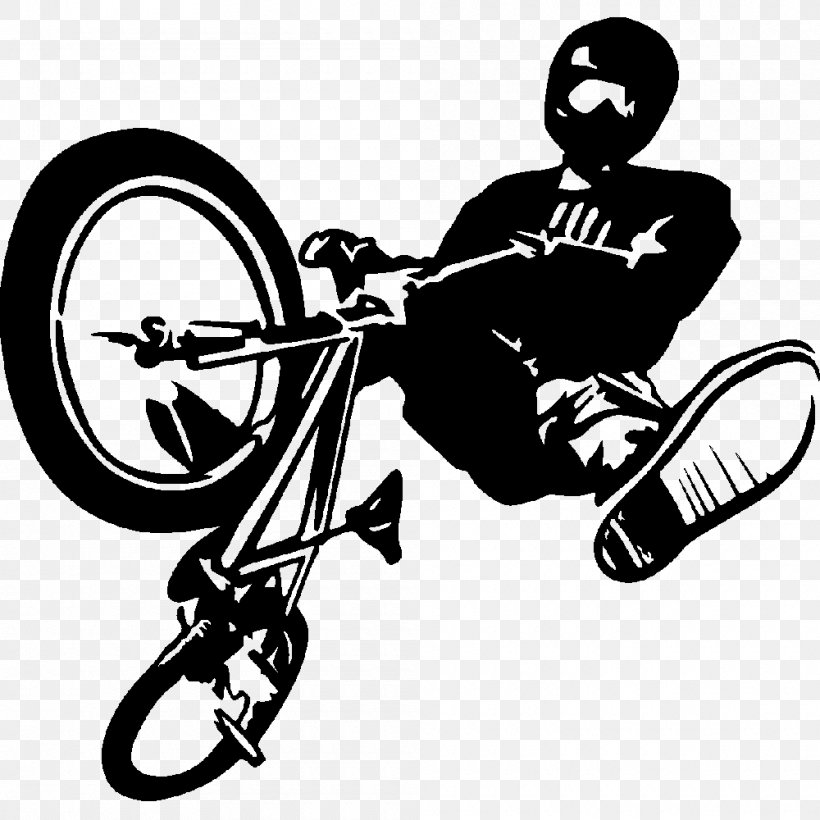 BMX T-shirt Bicycle Sticker Ornament, PNG, 1000x1000px, Bmx, Bicycle, Bicycle Accessory, Bicycle Drivetrain Part, Bicycle Frame Download Free