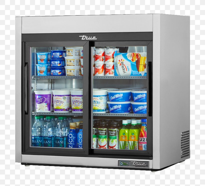 Refrigerator Home Appliance Sliding Glass Door Sliding Door Refrigeration, PNG, 746x746px, Refrigerator, Countertop, Display Case, Door, Home Appliance Download Free