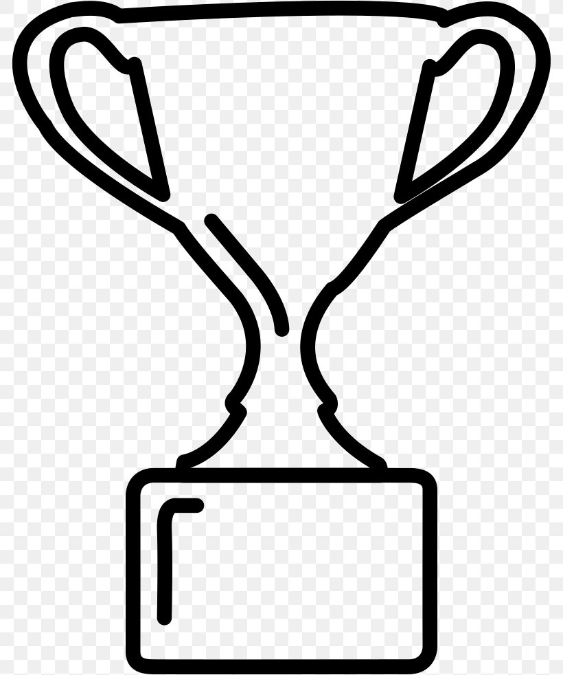 Trophy, PNG, 786x982px, Trophy, Area, Black, Black And White, Competition Download Free