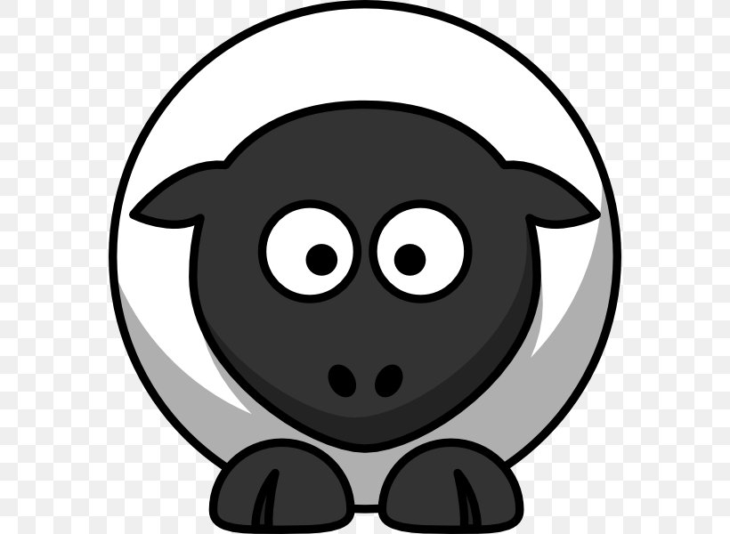 Leicester Longwool Goat Cartoon Clip Art, PNG, 576x600px, Leicester Longwool, Black, Black And White, Cartoon, Fictional Character Download Free