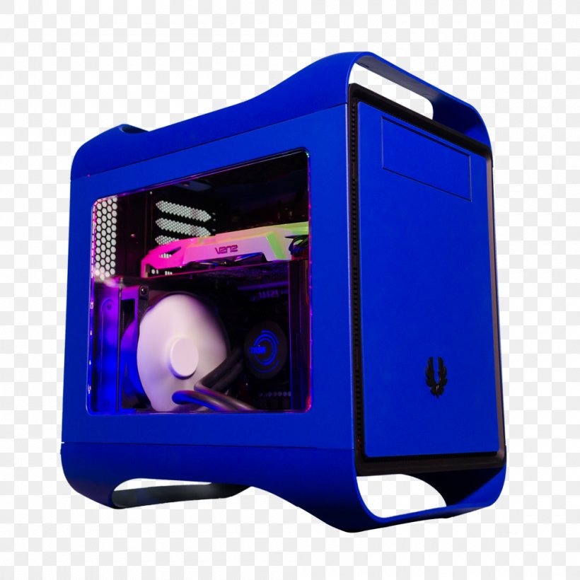 Computer System Cooling Parts Computer Cases & Housings Computer Hardware Personal Computer Gaming Computer, PNG, 1000x1000px, Computer System Cooling Parts, Cobalt Blue, Color, Computer, Computer Accessory Download Free