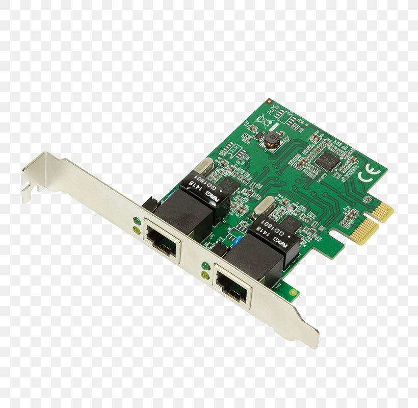 Gigabit Ethernet PCI Express Conventional PCI Network Cards & Adapters, PNG, 800x800px, Gigabit Ethernet, Adapter, Cable, Computer Component, Computer Network Download Free